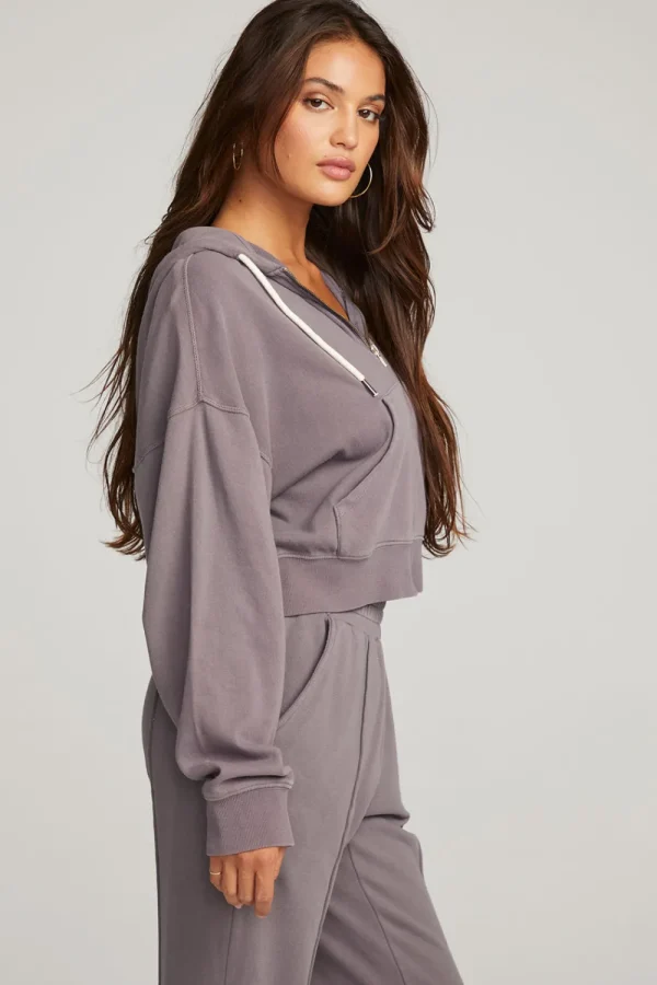 Sale Abilene Purple Sage Zip Up Hoodie Women Outerwear | Loungewear