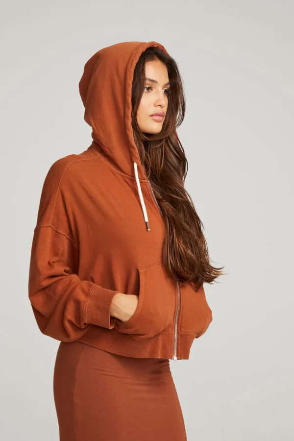 Cheap Abilene Whiskey Zip Up Hoodie Women Outerwear | Loungewear