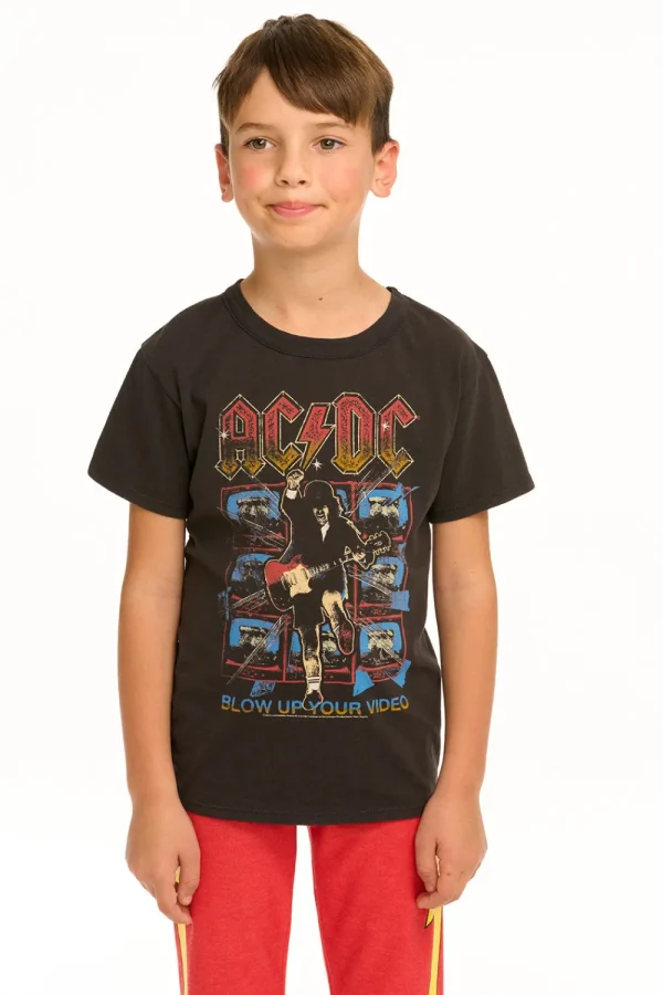 Best AC/DC Blow Up Your Video Tee Women/Kids/BOY Boys | Music