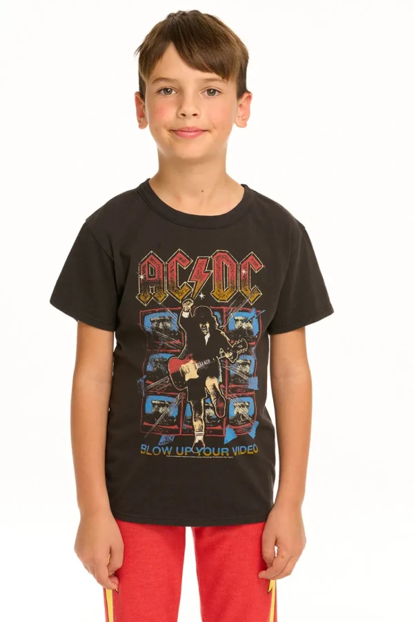 Best AC/DC Blow Up Your Video Tee Women/Kids/BOY Boys | Music