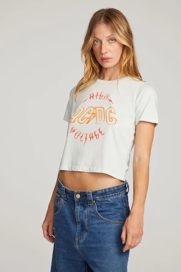 Discount AC/DC High Voltage Tee Women Loungewear | Music