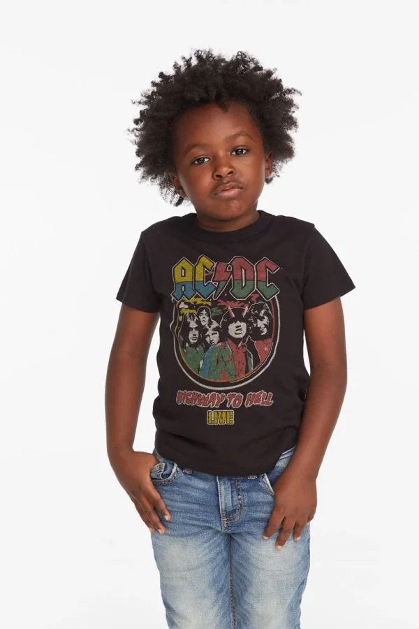 Flash Sale AC/DC Highway To Hell Live Boys Tee Women/Kids/BOY Boys | Music