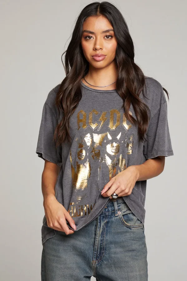 Cheap AC/DC Highway To Hell Tee Women Loungewear | Music