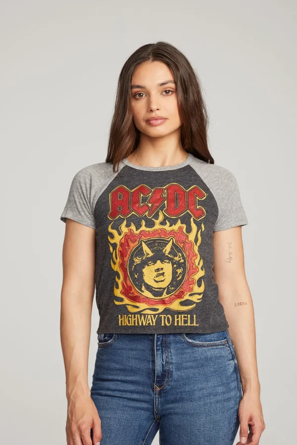 Sale AC/DC Highway To Hell Tee Women Loungewear | Music