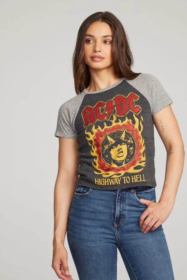 Sale AC/DC Highway To Hell Tee Women Loungewear | Music