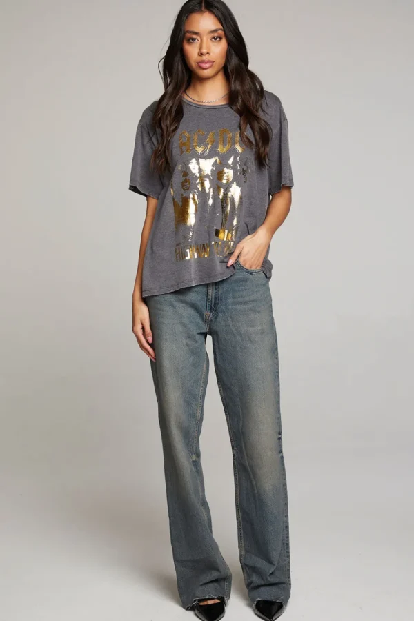 Cheap AC/DC Highway To Hell Tee Women Loungewear | Music