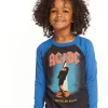 Sale AC/DC Let There Be Rock Baseball Tee Women/Kids/BOY Boys | Music