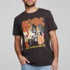Cheap AC/DC North American Tour Crew Neck Tee Women Tops | Music