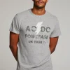 Discount AC/DC UK Tour Mens Tee Women Tops | Music