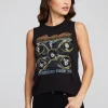 Clearance Aerosmith American Tour Muscle Crop Women Loungewear | Music