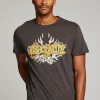 Cheap Aerosmith Flaming Skull Mens Tee Women Tops | Music