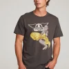 Cheap Aerosmith Just Push Play Mens Tee Women Tops | Music