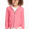 Sale Alana Orchid Girls Zip Up Hoodie Kids Girls