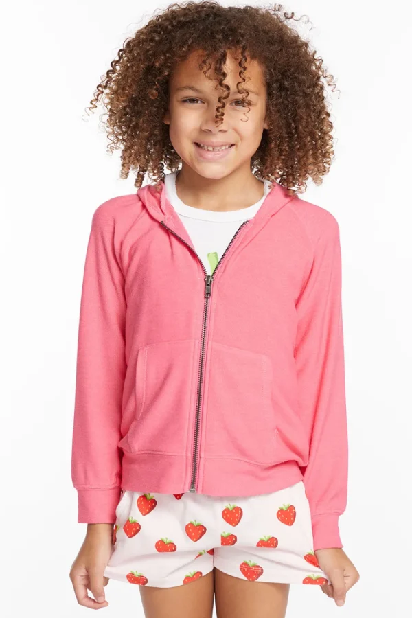 Sale Alana Orchid Girls Zip Up Hoodie Kids Girls
