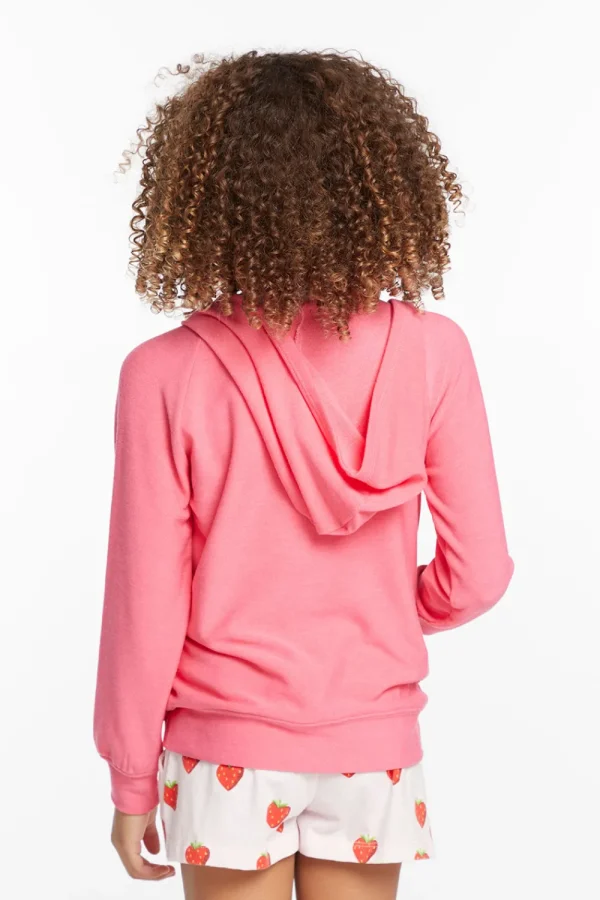 Sale Alana Orchid Girls Zip Up Hoodie Kids Girls