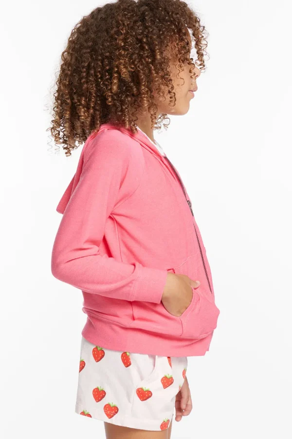 Sale Alana Orchid Girls Zip Up Hoodie Kids Girls
