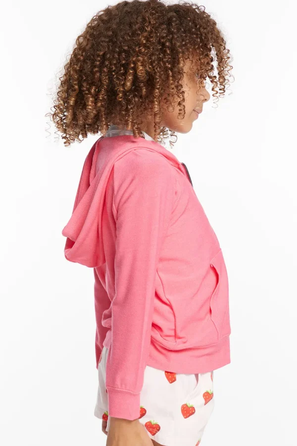 Sale Alana Orchid Girls Zip Up Hoodie Kids Girls