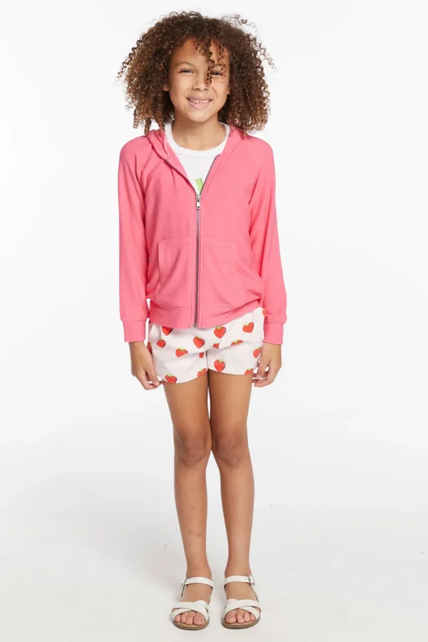 Sale Alana Orchid Girls Zip Up Hoodie Kids Girls