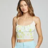 Flash Sale Alana Tank Top - Baby Blue Daisy Floral Women Loungewear | Tops