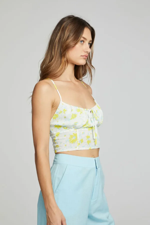 Flash Sale Alana Tank Top - Baby Blue Daisy Floral Women Loungewear | Tops