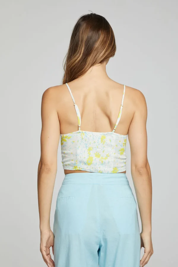 Flash Sale Alana Tank Top - Baby Blue Daisy Floral Women Loungewear | Tops
