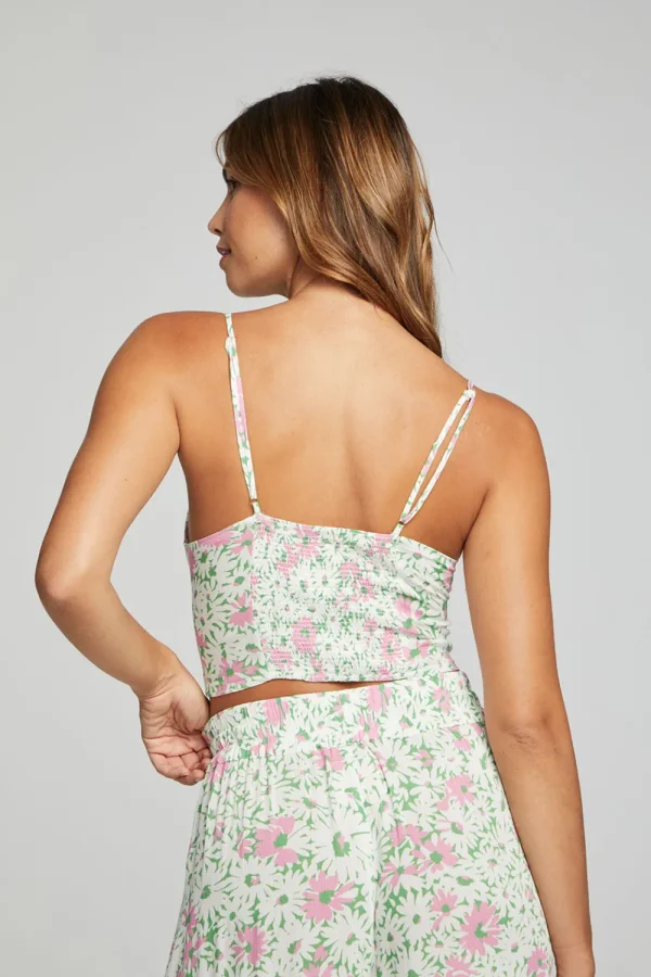 Outlet Alana Tank Top - Grass Daisy Floral Women Loungewear | Tops