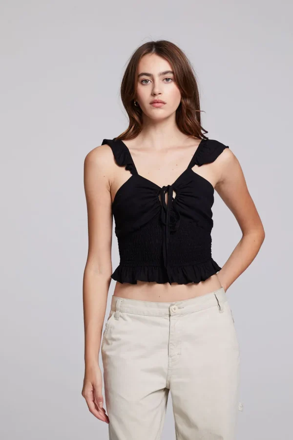 Cheap Alessia Black Blouse Women Loungewear | Tops