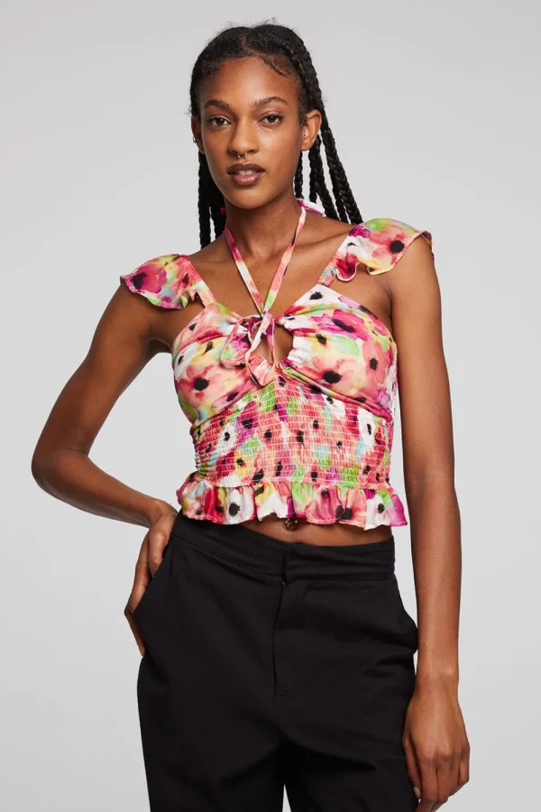 Flash Sale Alessia Poppy Floral Blouse Women Loungewear | Tops