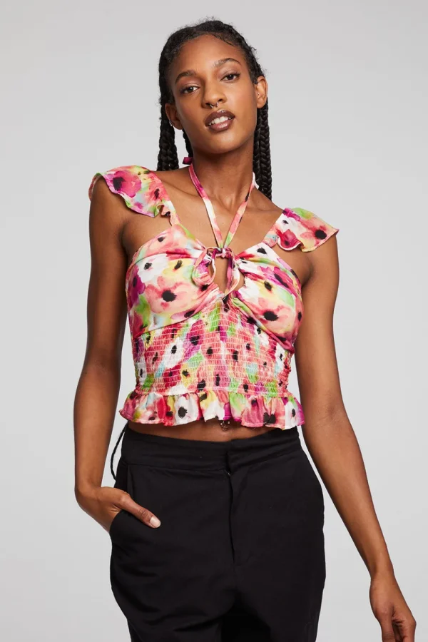 Flash Sale Alessia Poppy Floral Blouse Women Loungewear | Tops