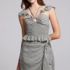 Fashion Alessia Sage Blouse Women Loungewear | Tops
