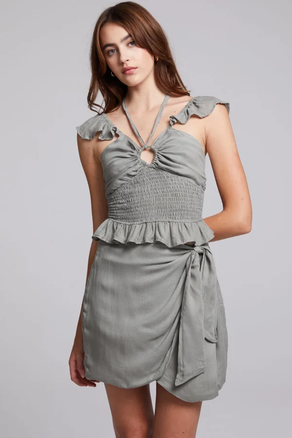 Fashion Alessia Sage Blouse Women Loungewear | Tops