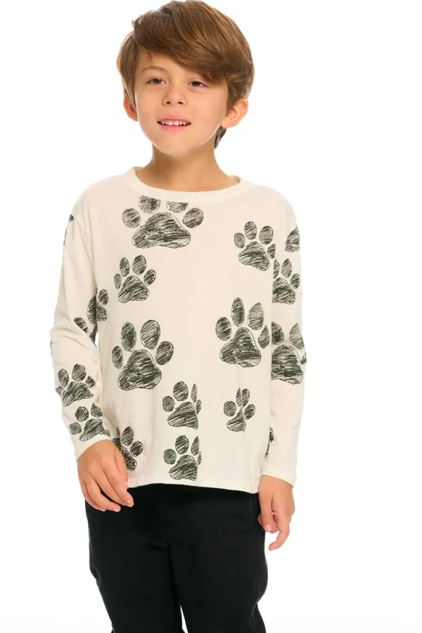 Online All Over Dog Paw Charity Shirt Kids/BOY Boys