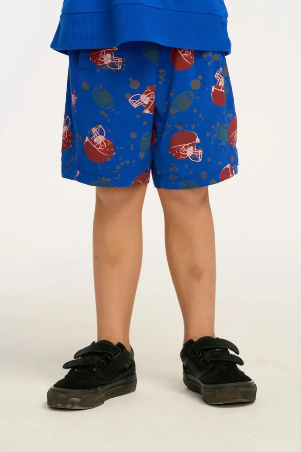 Online All Over Football Helmet Boys Shorts Kids/BOY Boys