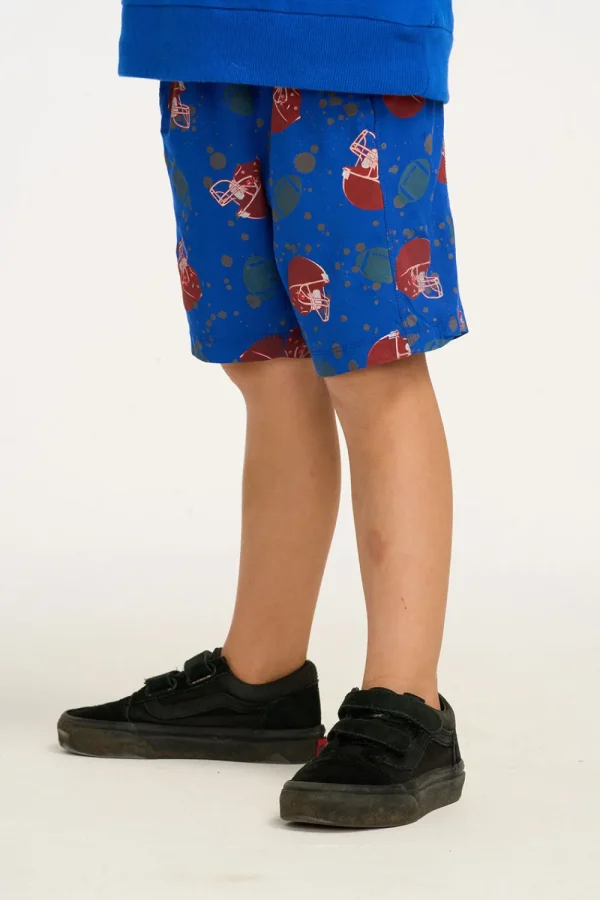 Online All Over Football Helmet Boys Shorts Kids/BOY Boys