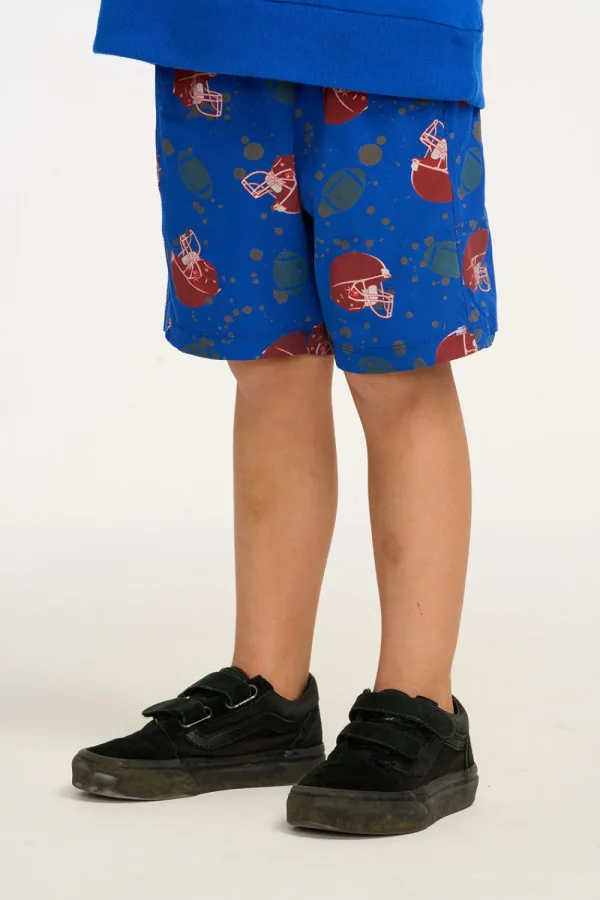 Online All Over Football Helmet Boys Shorts Kids/BOY Boys