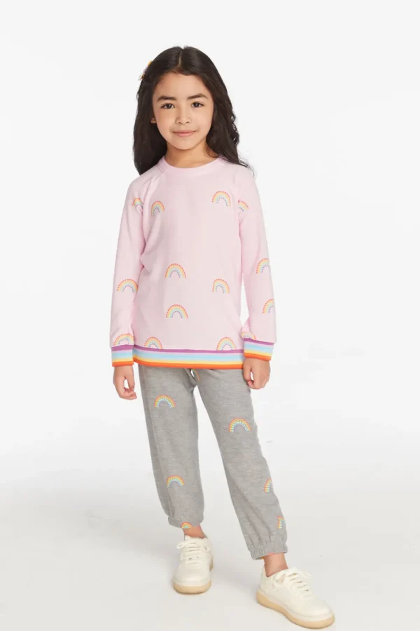 Fashion All Over Rainbow Pant Kids Girls