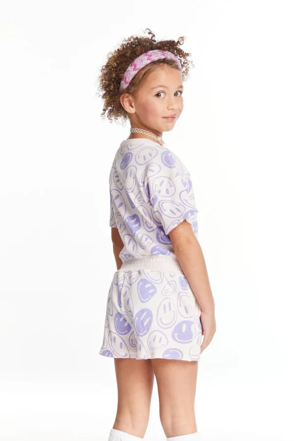 Cheap All Over Smiles Girls Romper Kids Girls