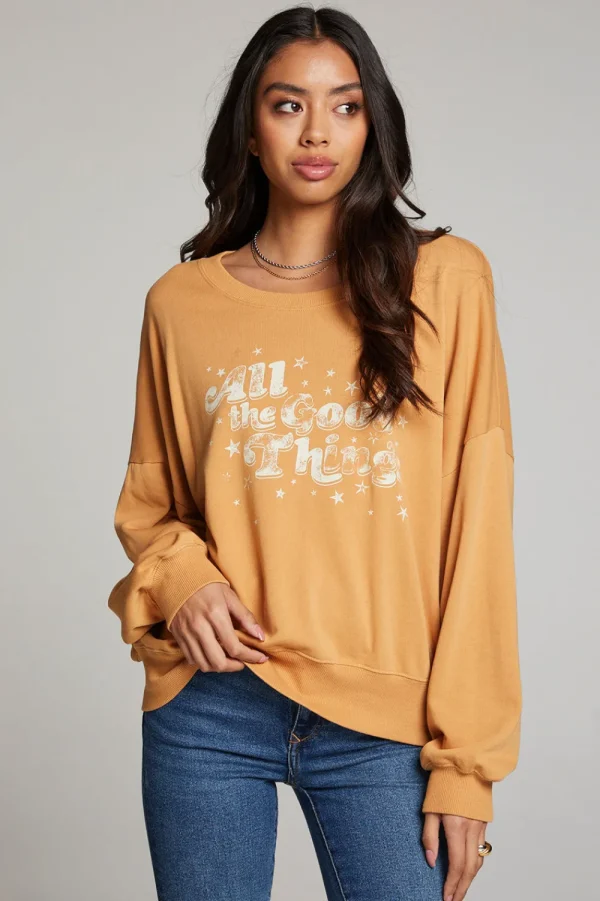 Sale All The Good Things Pullover Women Loungewear | Graphics