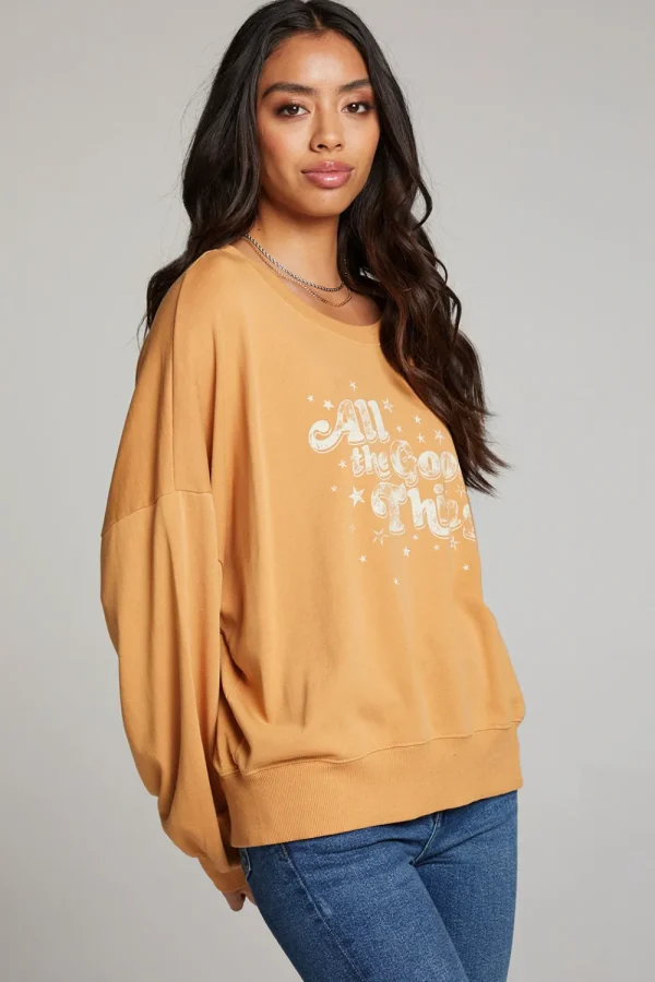 Sale All The Good Things Pullover Women Loungewear | Graphics