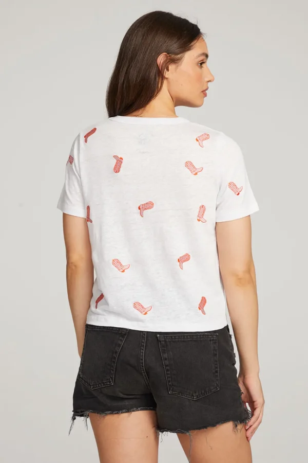 Store Allover Cowboy Boot Tee Women Loungewear | Graphics