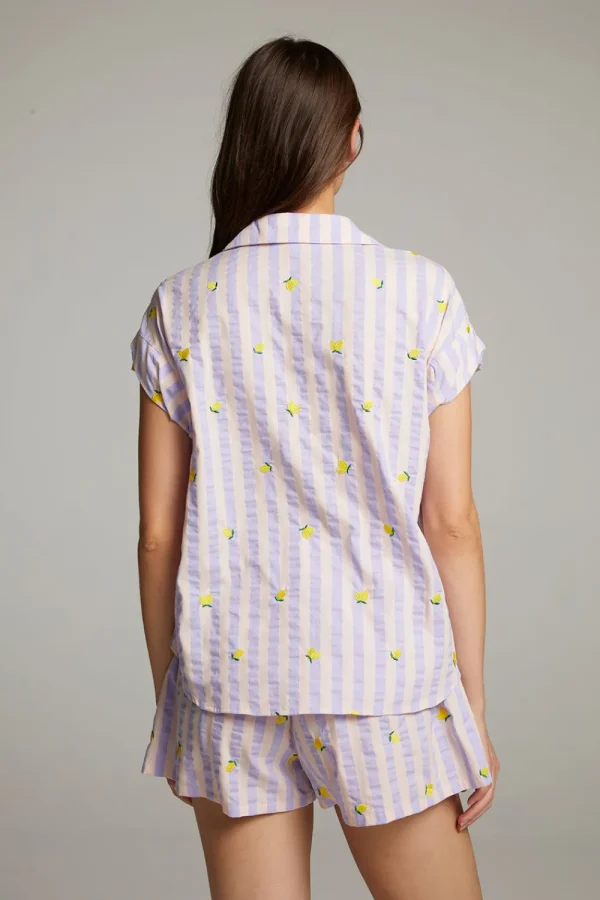 Cheap Allover Lemons Shirt Women Loungewear | Graphics
