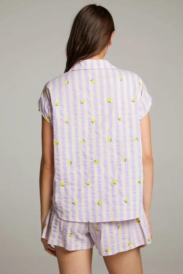 Cheap Allover Lemons Shirt Women Loungewear | Graphics