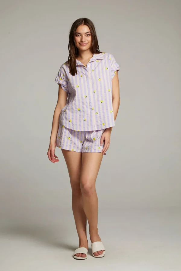 Cheap Allover Lemons Shirt Women Loungewear | Graphics