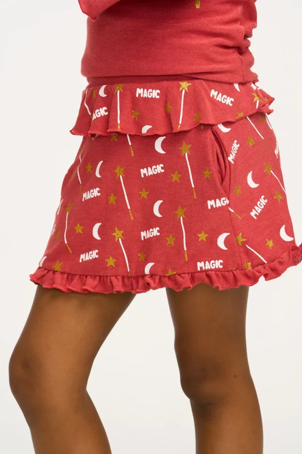 Sale Allover Magic Ruffle Skort Kids Girls