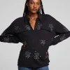 Sale Allover Paisley Button Down Women Loungewear | Graphics