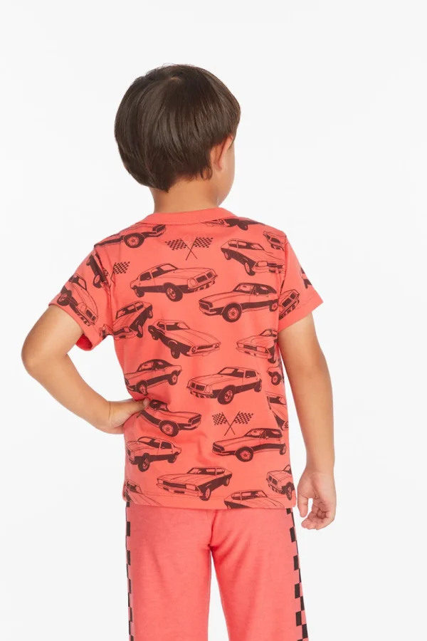 New Allover Racer Boys Tee Kids/BOY Boys
