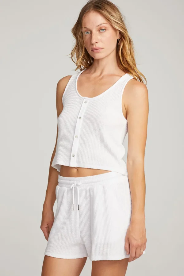 Outlet Alpine White Tank Women Loungewear | Tops