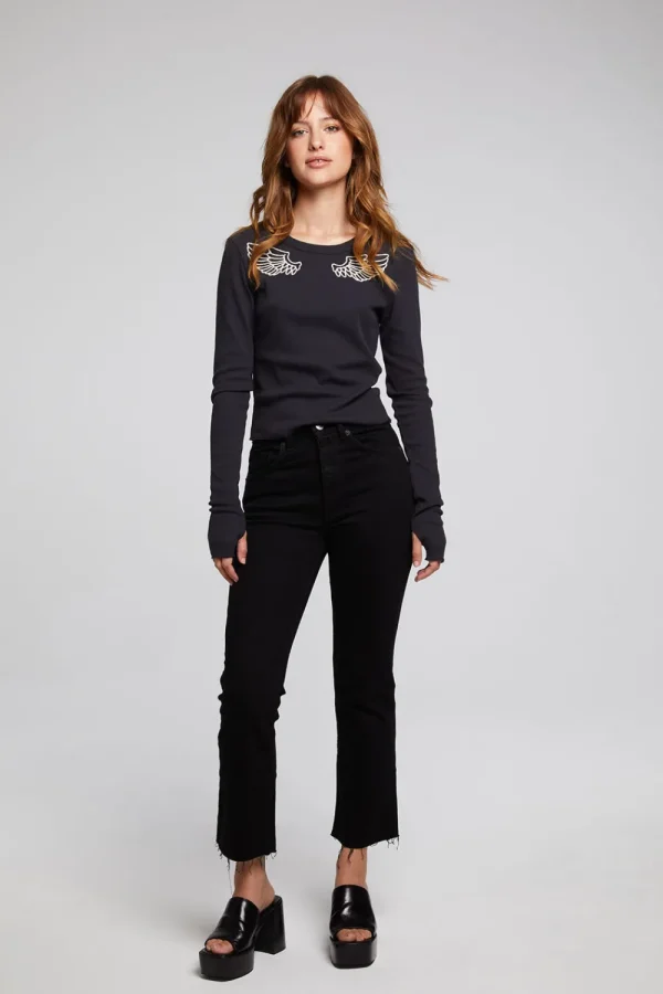 Store Angel Wings Long Sleeve Women Loungewear | Graphics