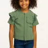 Discount Anise Dark Forest Ruffle Top Kids Girls