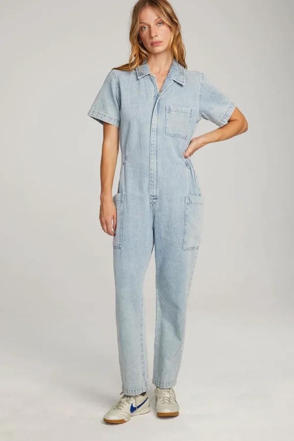 Flash Sale Ashland Classic Blue Jumpsuit Women Loungewear | Bottoms